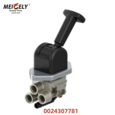 قطعات با کیفیت بالای کامیون شیر ترمز دستی جدید 0024307781 9617231040 9617232150 برای کامیون