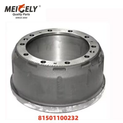 High-Quality Brake Drum OEM 81501100232 Front Brake Drum For Shacman HINo Truck Parts