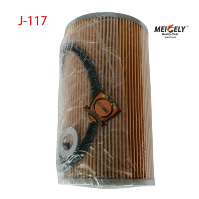 قطعات موتور کامیون J-117 عنصر فیلتر روغن برای کامیون های HINO