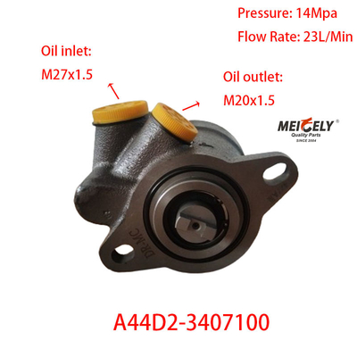 A44D2-3407100 پمپ های فرمان افزایشی برای کامیون HOWO Dongfeng