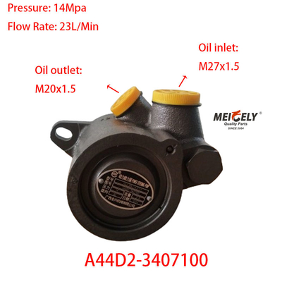 A44D2-3407100 پمپ های فرمان افزایشی برای کامیون HOWO Dongfeng