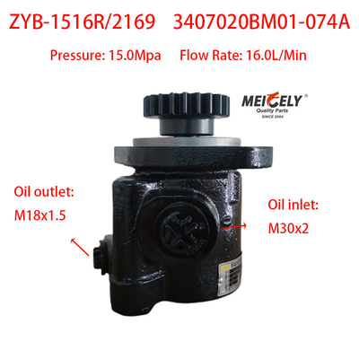 SHACMAN F3000 موتور جدید ویچای 3407020BM01-074A پمپ فرمان