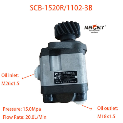 SCB-1520R/1102-3B پمپ های تقویت کننده فرمان برای کامیون Shacman