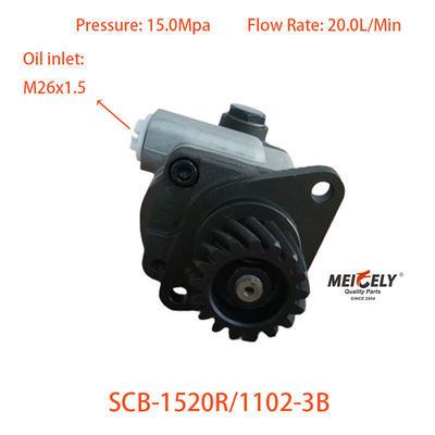 SCB-1520R/1102-3B پمپ های تقویت کننده فرمان برای کامیون Shacman