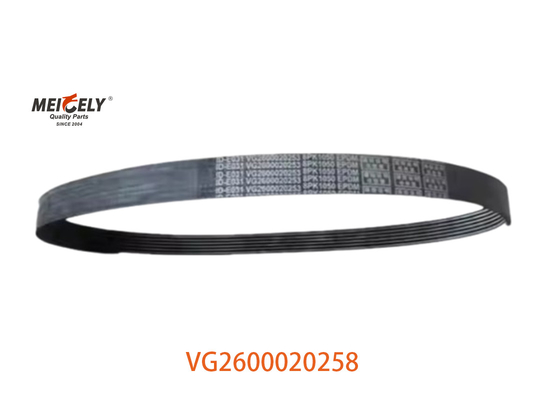 فروش گرم VG2600020258 کمربند آلترناتور قطعات معدنی موتور برای HOWO