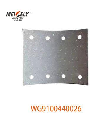 پوشش ترمز WG9100440026 برای کامیون سنگین SINOTRUK HOWO WG9100440028