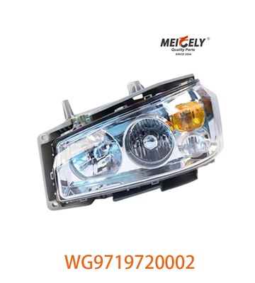 لامپ های جلو چپ سمت راست WG9719720002 برای SINOTRUK HOWO WG9719720001