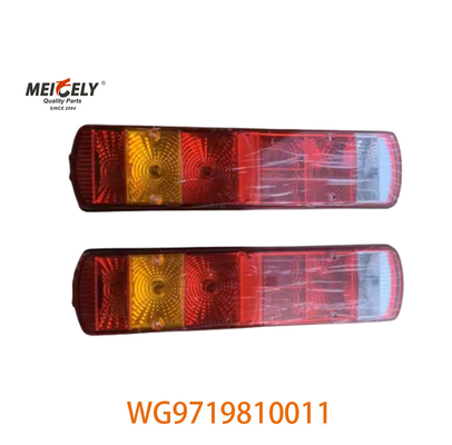 قطعات اتوماتیک جدید WG9719810011 چراغ مخلوط عقب چپ برای کامیون Sino Howo