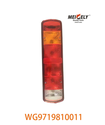 قطعات اتوماتیک جدید WG9719810011 چراغ مخلوط عقب چپ برای کامیون Sino Howo