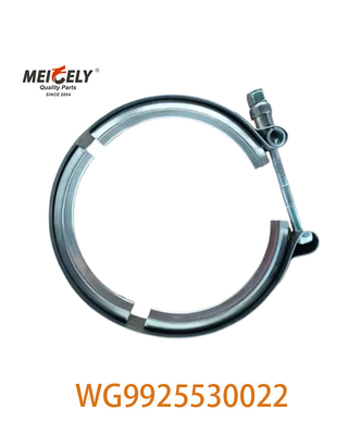 قطعات موتور اصلی WG9925530022 کلیمپ لوله بین خنک کننده برای کامیون SINOTRUK
