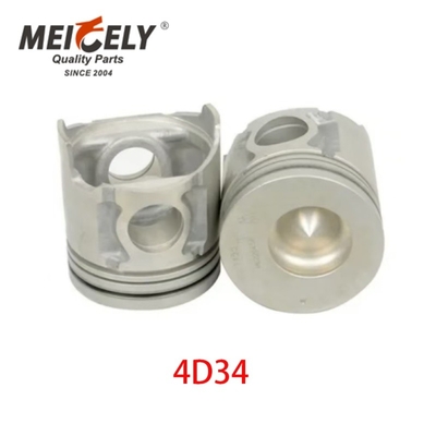 4D34 قطعات موتور حفاری پیستون برای موتور میتسوبیشی ME018277