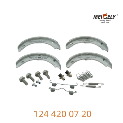 124 420 07 20 OEM مجموعه کفش ترمز پارکینگ برای مرسدس بنز