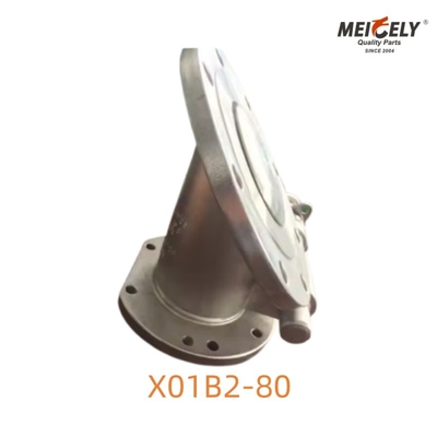 X01B2-80 صاف جریان دریچه پای Ultra Hygienic راه حل برای عملیات کامیون مخزن
