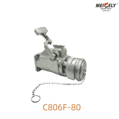 C806F-80 شیر تخلیه شیر سنگین صنعتی برای کامیون های مخزن