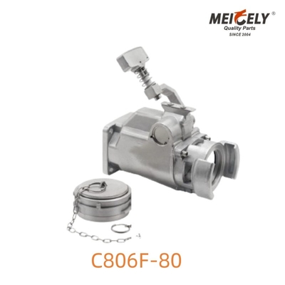 C806F-80 شیر تخلیه شیر سنگین صنعتی برای کامیون های مخزن