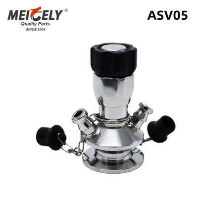 دریچه نمونه گیری غیرآسیپتیک بهداشتی با کیفیت بالا ASV05 قطعات مخزن برای کامیون مخزن