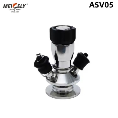 دریچه نمونه گیری غیرآسیپتیک بهداشتی با کیفیت بالا ASV05 قطعات مخزن برای کامیون مخزن
