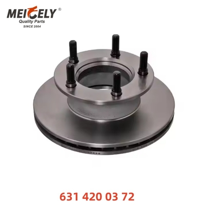 دیسک های ترمز جلو با کیفیت بالا ترمز روتور نیمه 6314200372 6314200372 برای مرسدس بنز
