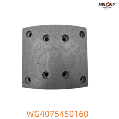 WG4075450160 Howo پد های ترمز مواد اصطکاک قابل اعتماد برای قدرت توقف بهینه