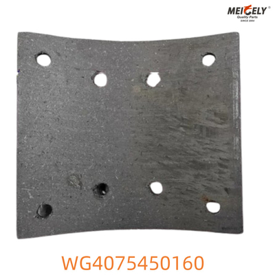 WG4075450160 Howo پد های ترمز مواد اصطکاک قابل اعتماد برای قدرت توقف بهینه