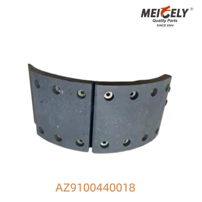 AZ9100440018 OEM عملکرد بالا سنگین تعویض کفش ترمز برای هو