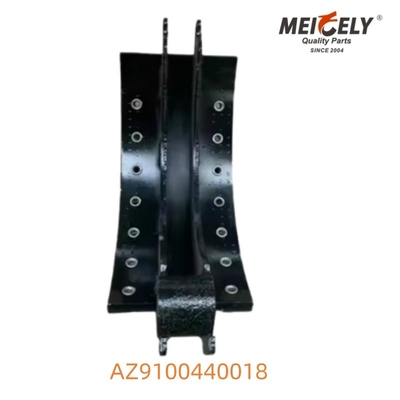 AZ9100440018 OEM عملکرد بالا سنگین تعویض کفش ترمز برای هو