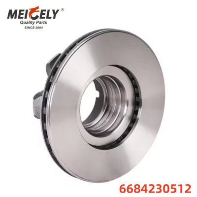 قطعات یدکی دیسک های ترمز روتور ترمز 6684230512 6684230312 برای کامیون مرسدس بنز
