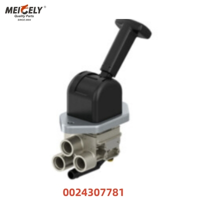 قطعات با کیفیت بالای کامیون شیر ترمز دستی جدید 0024307781 9617231040 9617232150 برای کامیون