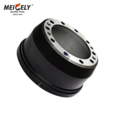 درام ترمز با کیفیت بالا OEM MK528536 10 سوراخ درام ترمز عقب PS220/6D22 FV517 قطعات کامیون