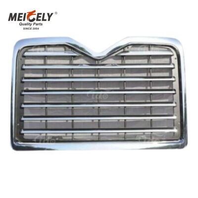 مشبک رادیاتور جلو کروم OEM 25166278 بدون صفحه نمایش اشکال برای کامیون Mack CX Vision