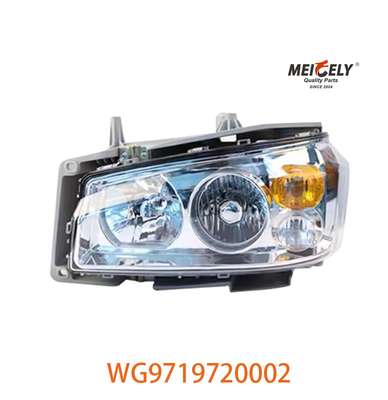 لامپ های جلو چپ سمت راست WG9719720002 برای SINOTRUK HOWO WG9719720001