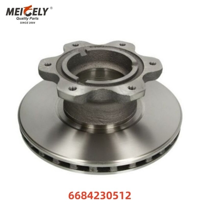 قطعات یدکی دیسک های ترمز روتور ترمز 6684230512 6684230312 برای کامیون مرسدس بنز